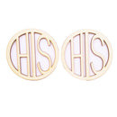 Wedding Wooden Drinks Cup Insulation Mats Pads Coasters Housewarming Home Decor