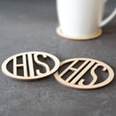 Wedding Wooden Drinks Cup Insulation Mats Pads Coasters Housewarming Home Decor