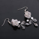 Crystal Vintage Drop Dangle Earrings Wedding Bridal Prom Jewelry Accessories