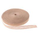 Natural Burlap Roll Hessian Ribbon Jute Tape Strap DIY Craft 100m x 2.5cm