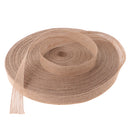 Natural Burlap Roll Hessian Ribbon Jute Tape Strap DIY Craft 100m x 2.5cm