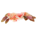 Unfinished Real Touch Fabric Roses Flower Leaf Silk Sewing Embellishment for Clothes Headband Hat Applique DIY Trim Craft