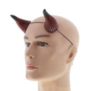 Horror Ox Horn Elastic Headband Halloween Cosplay Party Devil Adult Fancy Dress