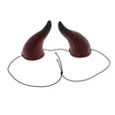 Horror Ox Horn Elastic Headband Halloween Cosplay Party Devil Adult Fancy Dress