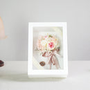 Luxury Wood Glass 3D Photo Picture Frame Holder Artwork Display Wedding Party Decor