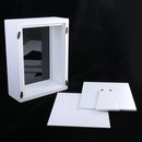 Luxury Wood Glass 3D Photo Picture Frame Holder Artwork Display Wedding Party Decor