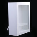 Luxury Wood Glass 3D Photo Picture Frame Holder Artwork Display Wedding Party Decor