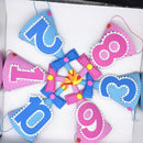 2 Year Anniversary Birthday Party Cone Hat for 2nd Baby Shower Age 2 Celebration