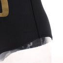 Girls Happy Holiday Swimwear Bathing suit for Summer Vacation L Black