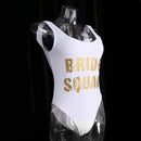 Summer Holiday Beachwear Bathing Swimwear for Girls Happy Vacation L White