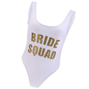 Summer Holiday Beachwear Bathing Swimwear for Girls Happy Vacation L White