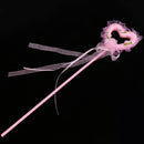 Lightweight Heart Shape Princess Fairy Wand For Kids Party Supplies Pink