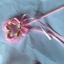 Lightweight Heart Shape Princess Fairy Wand For Kids Party Supplies Pink