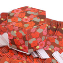 50 Pieces Plum Blossom Wedding Favor Candy Boxes Gift Boxes for Anniversary Red Bottom