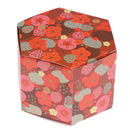 50 Pieces Plum Blossom Wedding Favor Candy Boxes Gift Boxes for Anniversary Red Bottom