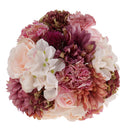 Vintage Wedding Bridal Artificial Carnation Daisy Bouquet Hand Tied Flower