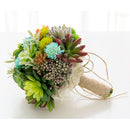 Bridal Wedding Holding Bouquets Bridesmaid Toss Bouquet Home Table Flora