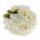Romantic Wedding Bridal Bouquet Rose Orchids Artificial Silk Flower Ivory