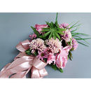 Wedding Bridal Bridesmaid Artificial Daisy Rose Bouquet Hand Tied Flower