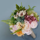 Romantic Wedding Bouquet Bridal Cascade Bouquet Wedding Prom Home Table Decoration