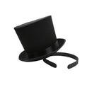 1920s Mini Top Hat Black Halloween Fancy Dress Costume Woman Girl Headband