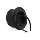 1920s Mini Top Hat Black Halloween Fancy Dress Costume Woman Girl Headband
