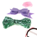 Shabby Chic DIY Baby Girl Headband Making Kits Baby Shower Birthday Gift Favors