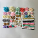 Shabby Chic DIY Baby Girl Headband Making Kits Baby Shower Birthday Gift Favors