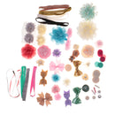 Shabby Chic DIY Baby Girl Headband Making Kits Baby Shower Birthday Gift Favors