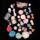 Shabby Chic DIY Baby Girl Headband Making Kits Baby Shower Birthday Gift Favors