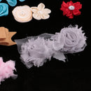 Baby Shower Games Party Supplies Headband DIY Baby Girl Hair Bow Making Kits