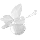 Clear Crystal Butterfly with Crystal Ball Wedding Baby Shower Gift Favor