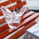 Clear Crystal Butterfly with Crystal Ball Wedding Baby Shower Gift Favor