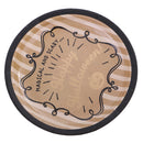 6x Vintage Gold Happy Halloween Paper Plate Stripes Disposable Tableware 7in