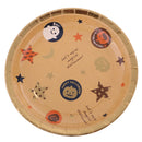 6 Pieces Halloween Theme Paper Plates 18cm Bake Accessory