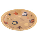 6 Pieces Halloween Theme Paper Plates 18cm Bake Accessory