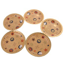 6 Pieces Halloween Theme Paper Plates 18cm Bake Accessory