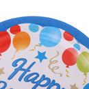 Colorful Balloon Star Pattern Girls Boys Birthday 6pcs PAPER PLATES 18cm Round Plates Party Tableware Decorations
