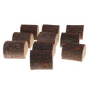 Pack of 10 Vintage Wood Place Card Holder Wedding Birthday Baby Shower Accessories