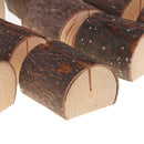 Pack of 10 Vintage Wood Place Card Holder Wedding Birthday Baby Shower Accessories