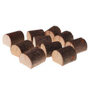 Pack of 10 Vintage Wood Place Card Holder Wedding Birthday Baby Shower Accessories