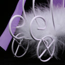 Romantic Carriage Candy Box with Bowknot Ribbon for Weeding Favours Purple
