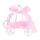 Princess Pink Pumpkin Carriage Chocolate Candy Boxes for Birthday Wedding Favours