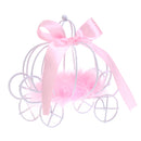 Princess Pink Pumpkin Carriage Chocolate Candy Boxes for Birthday Wedding Favours