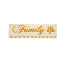 Rustic Wooden Family Calendar Reminder Board for Home Wall DÃ©cor