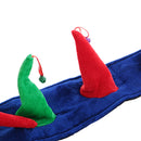Tinkling Women Men Fancy Dress Velvet Hat Party Christmas Costume Accessory Festive Boys Girls Multicolor Dragon Tail Bells Hat