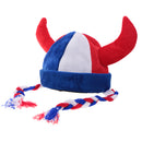 Funny Ox Horn Plait Party Hat Hallowmas Headgear Fancy Dress Costume