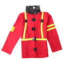 Adult Fireman Costume Halloween Cosplay Party Firefighter Fire Chief Suit
