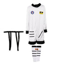 Woman Astronaut Costume Spaceman Space Jumpsuit Halloween Fancy Dress Outfit