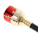 Vintage King Queen Maraca Scepter Wand for Halloween Costume Cosplay Props Queen Theme Party